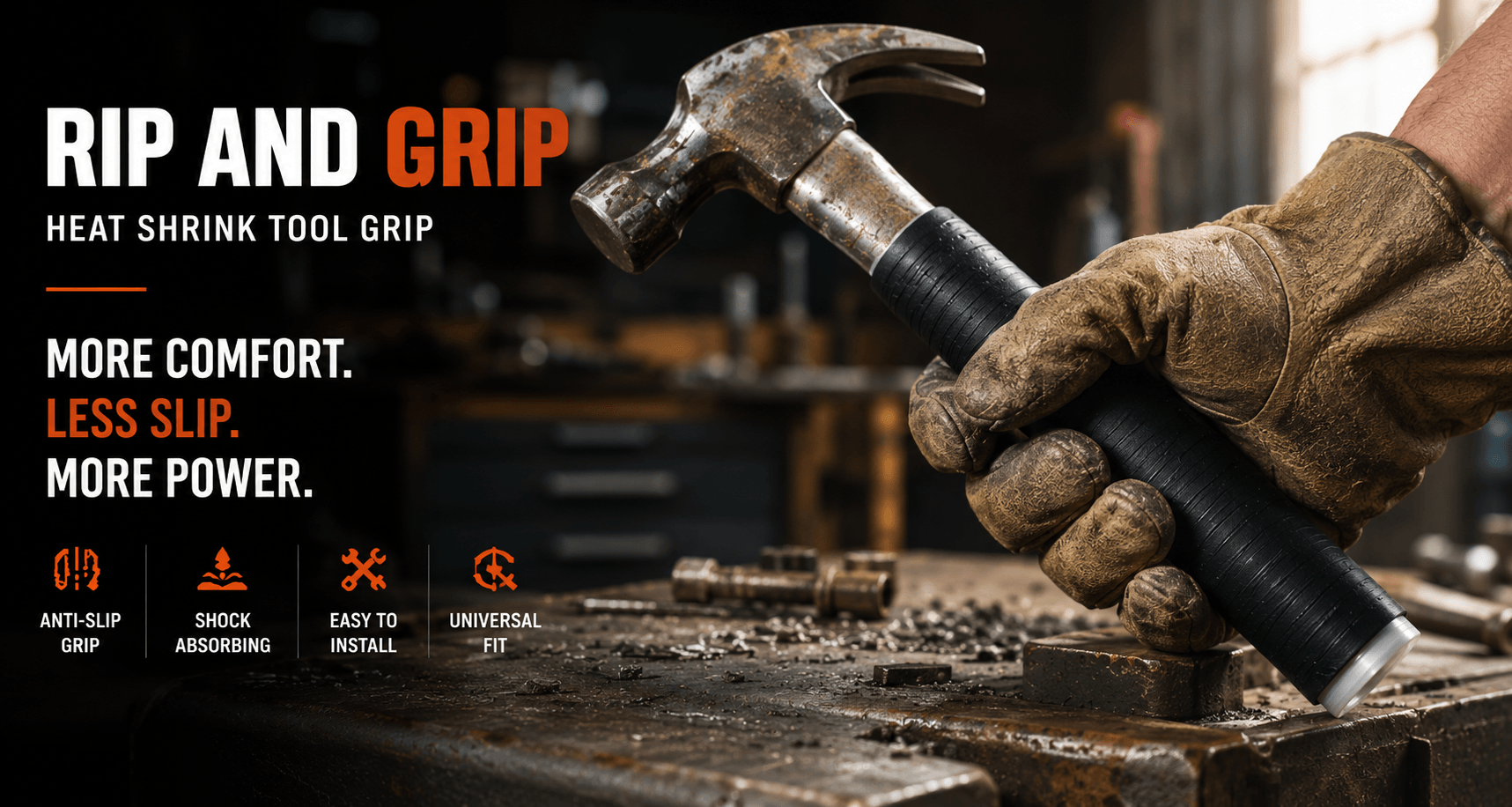 More Comfort. Less Slip. More Power.