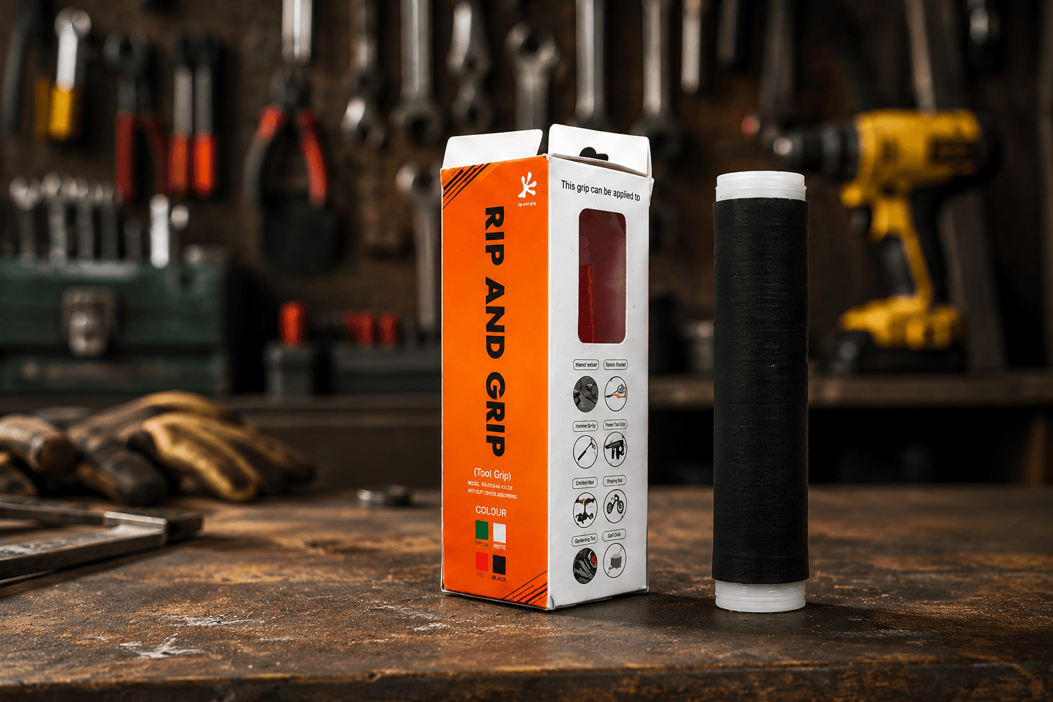 Rip and Grip — Heat Shrink Tool Grip